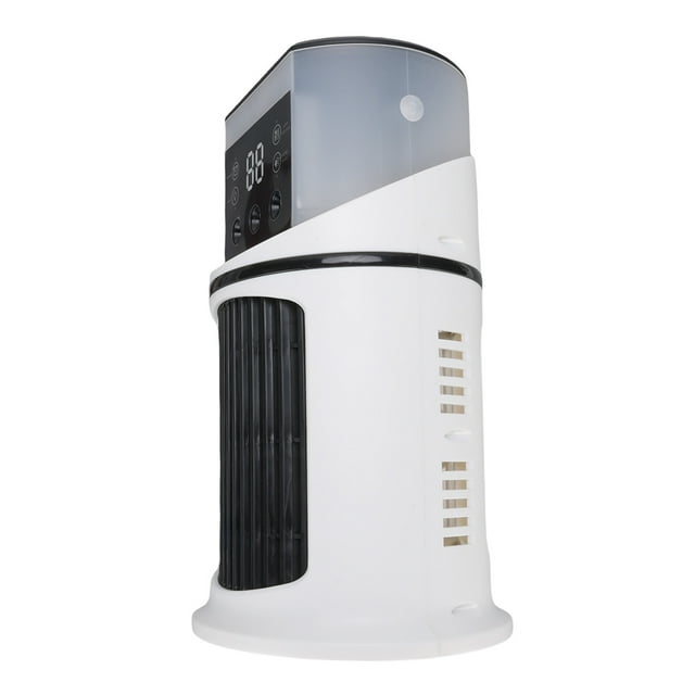 Enfriador de aire USB, Ahorro de Energía de 10 W de Ángulo Ajustable Humidificador de Aire de Aire Bajo Ruido Con Luz de Color Para El Dormitorio