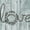 Wooden Love Typography, variant on Elephant Stock You And Me Typography Wall Sign Wall Art - Horizontal Multi Panel Canvas - Living Room Wall Decor - Wall Signs Multi Panel - Brown And Gray Decor - 23" x 14"