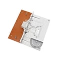 thumbnail image 3 of Mesa de fresado de aluminio con placa de inserción, tablero abatible para fresado eléctrico de madera con guía de calibre de inglete, banco de trabajo para sierra de mesa-B, 3 of 5