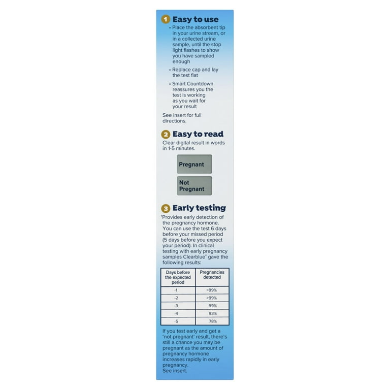 Clearblue Early Digital Pregnancy Test, 2 Tests