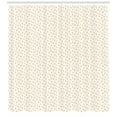 thumbnail image 3 of Flower Shower Curtain, Abstract Tender Peach Flowers Flourishing in Exuberant Spring Gentle Spring Theme, Fabric Bathroom Set with Hooks, 69W X 84L Inches Extra Long, Multicolor, by Ambesonne, 3 of 3