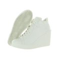 thumbnail image 4 of Steve Madden Womens Brix Athletic and Training Shoes White 8.5 Medium (B,M), 4 of 5