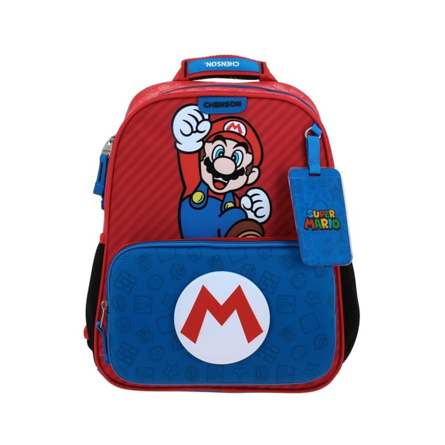 Mochila Chica Preescolar Kinder Super Mario Bros PREGO Chenson MB71108-9