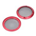 thumbnail image 4 of 2Pcs Speaker Grill Protector, Car Speaker Subwoofer Guard Protector with 8 Screws, Protective Speaker Cover Mesh, 4 of 7