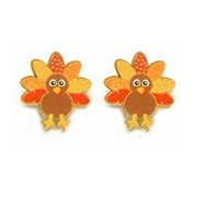 RABBITH Turkey Leopard Turkey Earrings Thanksgiving Earrings Fashion Jewelry for Women Mom Wife Girls Her Christmas Gifts
