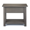 thumbnail image 4 of Simpli Home Monroe 14W Narrow Open Side Table with Top Drawer and Shelf, 4 of 9