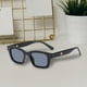 thumbnail image 1 of Gafas de sol para mujer Salvador Estilo vintage Cuadradas Marco ligero Negro, 1 of 10
