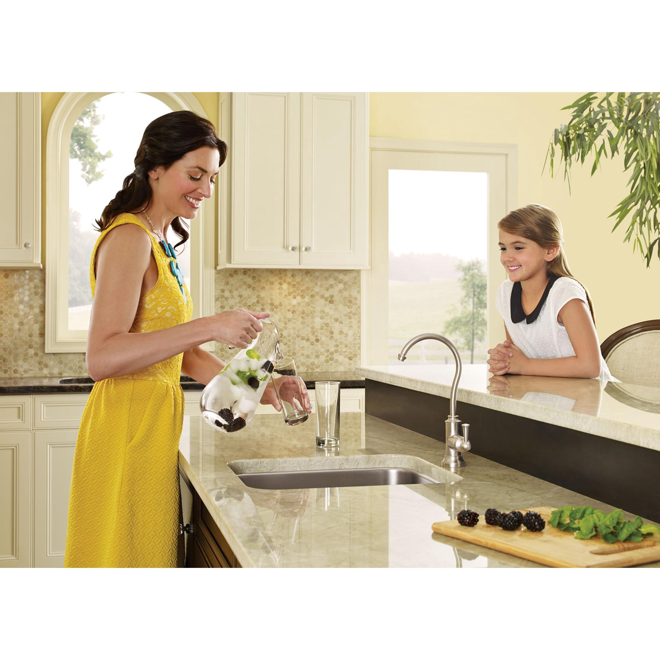 Moen S5510ORB Sip Traditional Beverage Faucet – High Arc, One-Handle, Oil Rubbed Bronze Finish