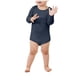 thumbnail image 4 of Cowsor Baby Cotton Spandex Long-Sleeve bodysuits unisex boy girl, 4 of 7