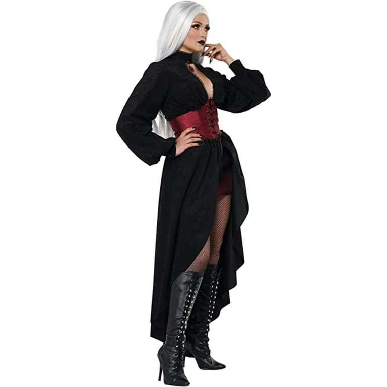 Vampire Corset Coat - Adult Costume 