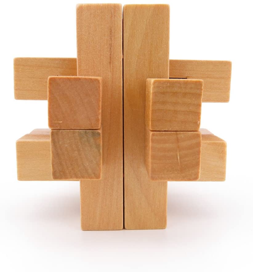 Adult Intelligent Toy Metal Brain Teaser Puzzle Toys IQ Teaser Unlock Toy Portable Logic Puzzle Toy Educational Lock Toy For Adults And Child