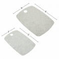 thumbnail image 2 of 2pc Beille Plastic Kitchen Cutting Board Set Textured Non-slip Surface, 2 of 11