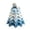 B, variant on Ocean Christmas Tree Quilt Kit Diy For Adult Pre-Cut Patchwork Fabrics, 4D Stacked Structure, Christmas Tree For Indoor Festive Table Decor
