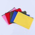 thumbnail image 1 of Solid Color Pens Pencil Case Holder, 5 Pack Soft Canvas Organization Storage Case Bag For School Office And Daily Use., 1 of 3