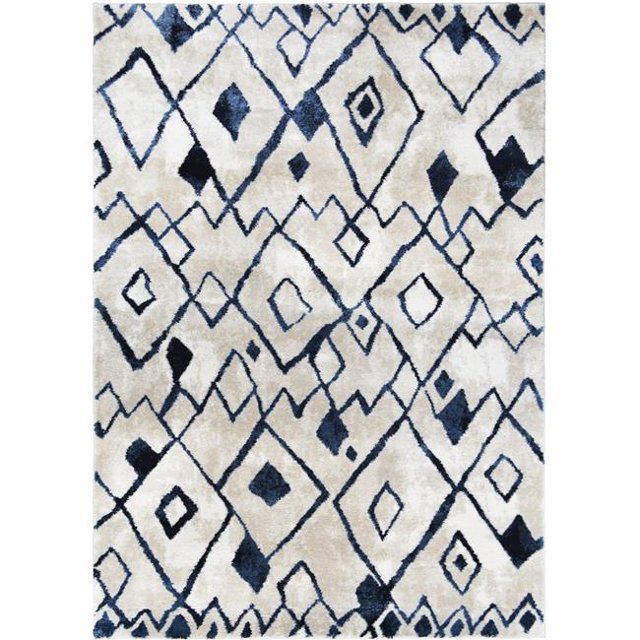 Mayberry PC6131 8X10 Tapis 7 Pi 10 Po x 9 Pi 10 Po Tapis Pacific Sputnik, Crème