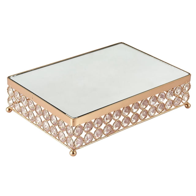 Matsuzay European Style Cake Stand Crystal Cupcake Base M Table Centerpiece Party Kits de decoración para fiestas