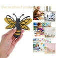 thumbnail image 3 of unbranded 1Jgo De Pegatinas Para Pared De Abejas Con Doble Capa 3D Y Acabado Detallado, 3 of 6