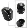 thumbnail image 5 of 6 Speed Manual Gear Stick Shift Knob Transmission for Ford Mondeo MK3 2000-2007 ABS Faux Leather Black, 5 of 7