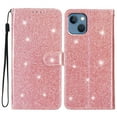 thumbnail image 1 of Compatible with iPhone 14 Plus Sparkling Glitter Wallet Case with Card Pocket Flip Cover, 1 of 5