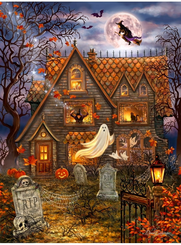 Haunted House 1000 Piece Jigsaw Puzzle