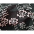 thumbnail image 4 of oneOone Silk Tabby Fabric Geometric Kasuri Print Fabric BTY 42 Inch Wide, 4 of 4