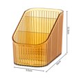 thumbnail image 3 of YAOMOBB Makeup Tools Box Clear Cosmetics Storage Box Organizer Multi Compartments Lipstick Makeup Container, 3 of 7
