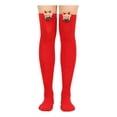 thumbnail image 1 of Medias Navideñas Por Encima De La Rodilla Para Muñecas, 1 of 8
