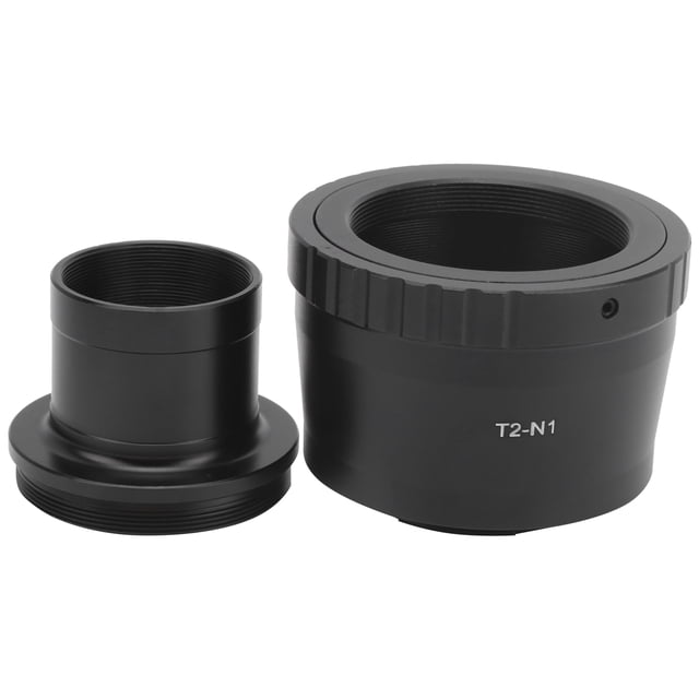 Anillo en T, adaptador de anillo en T para montura en T de telescopio de 1,25 pulgadas para tubo de montura Nikon Anillo en T resistente y duradero