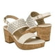 thumbnail image 1 of SANDALIAS DAMA STYLO 99427 SIMIPIEL BLANCO, 1 of 4