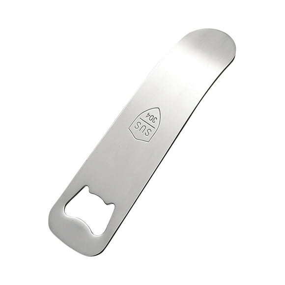 Stainless Steel Bottle Opener for Beer Wine and Jars Ergonomic Kitchen Bar Tool