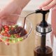 thumbnail image 2 of Juego de 2 botellas exprimidoras de salsa de 500ml Sincero dispensador de aceite de oliva vidrio sin goteo, 2 of 3
