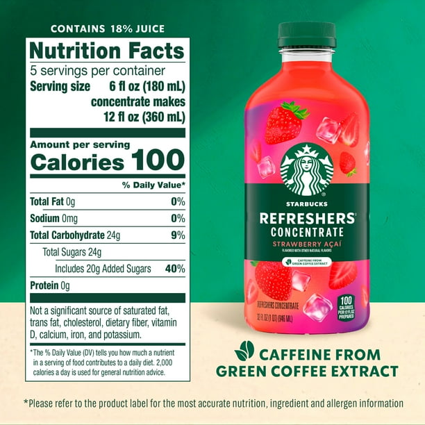 Starbucks Strawberry Acai 32oz - Simply for safety drills