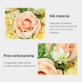 thumbnail image 4 of AVEKI 2PCS Flower Row, Wedding Arch Flowers, Artificial Floral Swags, Silk Roses Realistic Arch Corner, Faux Flower Row Arrangement Fake Combo for Wedding Reception Ceremony Centerpiece Table(#1) B0, 4 of 8