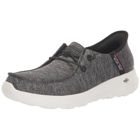 Skechers Women's Hands Free Slip-Ins Go Walk Joy Moc Toe Casual Shoe Sneaker, Black, 8.5