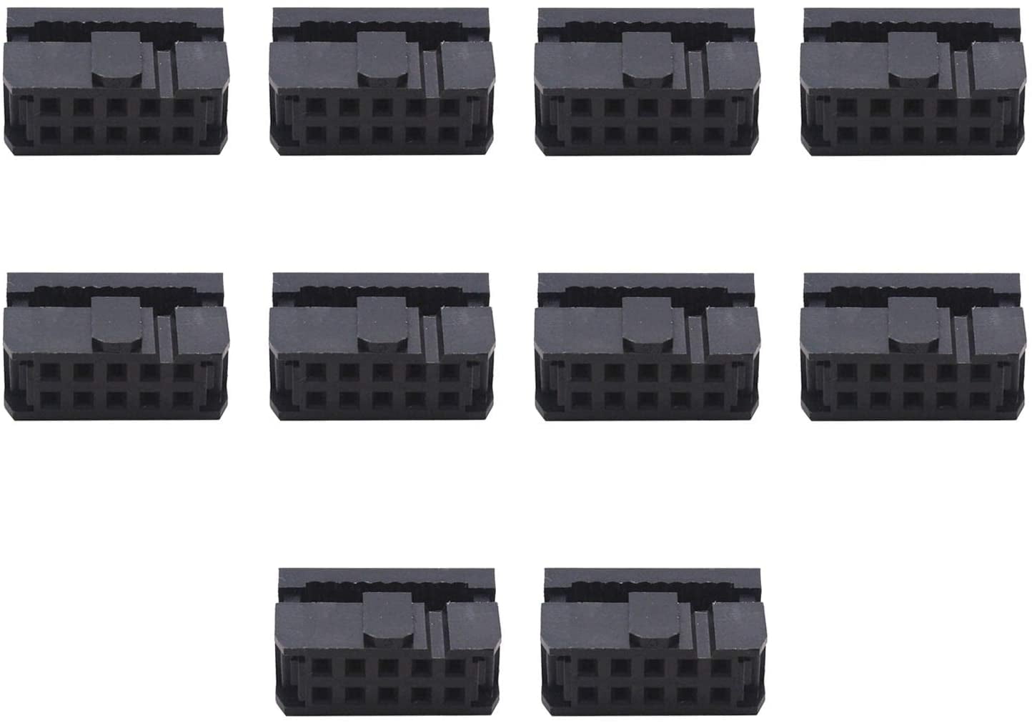 10 STKS FC-10p IDC Socket Pitch 2,54 MM JTAG ISP Plug Connector Dubbele rij Vrouwelijk 2x5PIN 10PIN 10P voor DC3 IDC Box Header voor Kabel 10 STKS FC-10p IDC Socket Pitch 2,54 MM JTAG ISP Plug Connector Dubbele rij Vrouwelijk 2x5PIN 10PIN 10P voor DC3 IDC Box Header voor Kabel