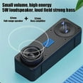 thumbnail image 5 of Portable FM Radio Wireless Bluetooth 5.0 Speaker Mini MP3 Music Player Support TF Card U Disk USB Ch, 5 of 5