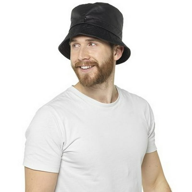 Tom Franks Mens Bucket Hat Black M/L