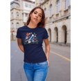 thumbnail image 2 of Fairytale Folk Garden T-Shirt Women -Victoria Borges Designs, Female Large, 2 of 4