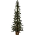 thumbnail image 1 of Vickerman X167531 Gold LED Burlap Base Christmas Tree with Warm White Lights - 3 ft., 1 of 1