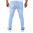 thumbnail image 4 of Pantalón de mezclilla stretch John Silver  Corte skinny Color azul claro blinch, 4 of 5
