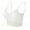 White, variant on 3 Pcs Women Lace Casual Camisole Stretch Lace Half Cami Breathable Spaghetti Strap Lace Bralette Top Crop Tank Tops for Women Girls
