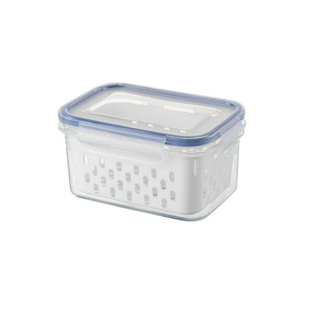 Food Storage Containers with Airtight Lid & Colander, Fresh Produce ...