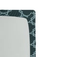 thumbnail image 2 of Ambesonne Quatrefoil Fitted Sheet, Antique Shaped Lines, Twin Size, Slate Blue and Pale Blue, 2 of 2