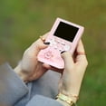 thumbnail image 3 of Latrodar Handheld Game Machine Handheld Computer Nostalgic Elaborately Made e Machine Big Screen Pink 6x3.2 Inch Home Gadgets, 3 of 5