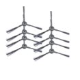 thumbnail image 1 of Repuesto de cepillo lateral para Ilife V3 V5 A4 A6 V3S Robot aspiradora piezas cepillo 1/2/4 piezas Inevent JJ22554-03, 1 of 6