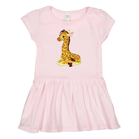 

Inktastic Giraffe Gift Toddler Girl Dress