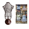 thumbnail image 1 of Clothes Display Stand Pet Stand Small Mannequins Display Bronze, 1 of 8