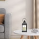thumbnail image 5 of Farol de Vela Electrónico de Plástico Blanco | Luz para Camping Exterior | Decoración Navideña | Luz Led Resistente Al Viento de 22,5 Cm | Funciona con Pilas (Aaa No Incluidas), 5 of 6