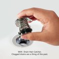 thumbnail image 3 of Revolutionary Bath Tub Drain Protector Hair Catcher/Strainer/Snare Stainless Steel, 3 of 9