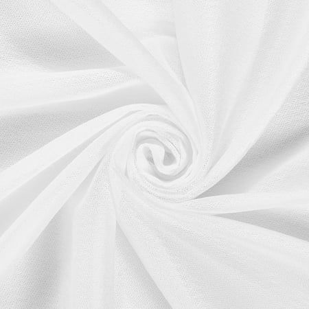 Fusible Interfacing Iron-On Polyester 60" Fabric By The Yard (White)